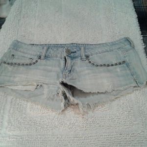 American Eagle denim shorts SIZE 6 pre owned